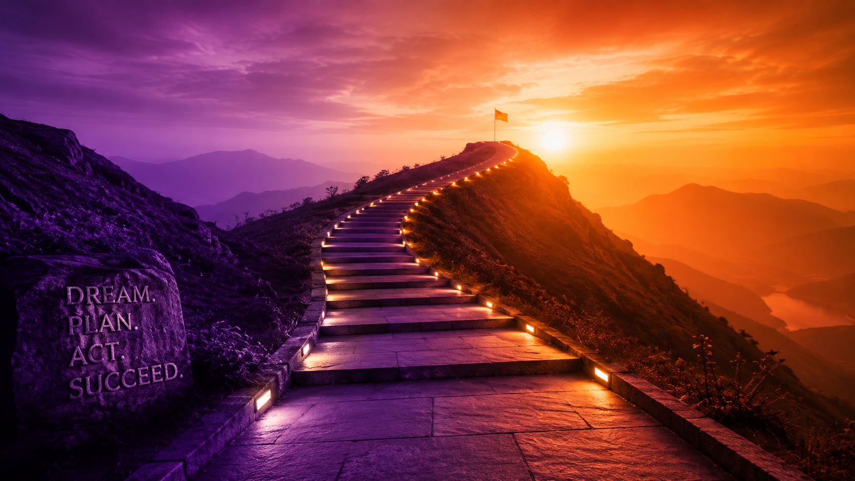 A clear step-by-step path, representing the PerfectCareers process